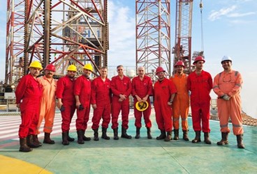 PEDCO CEO Visits DCI-1 Drilling Rig at Dorood Oil Field