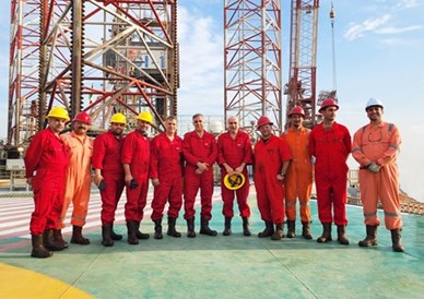 PEDCO CEO Visits DCI-1 Drilling Rig at Dorood Oil Field