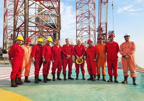 PEDCO CEO Visits DCI-1 Drilling Rig at Dorood Oil Field