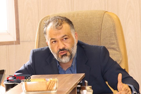 رانش لوله های رزوه دار کانداکتور 26 اینچی در سکوی ایلام1